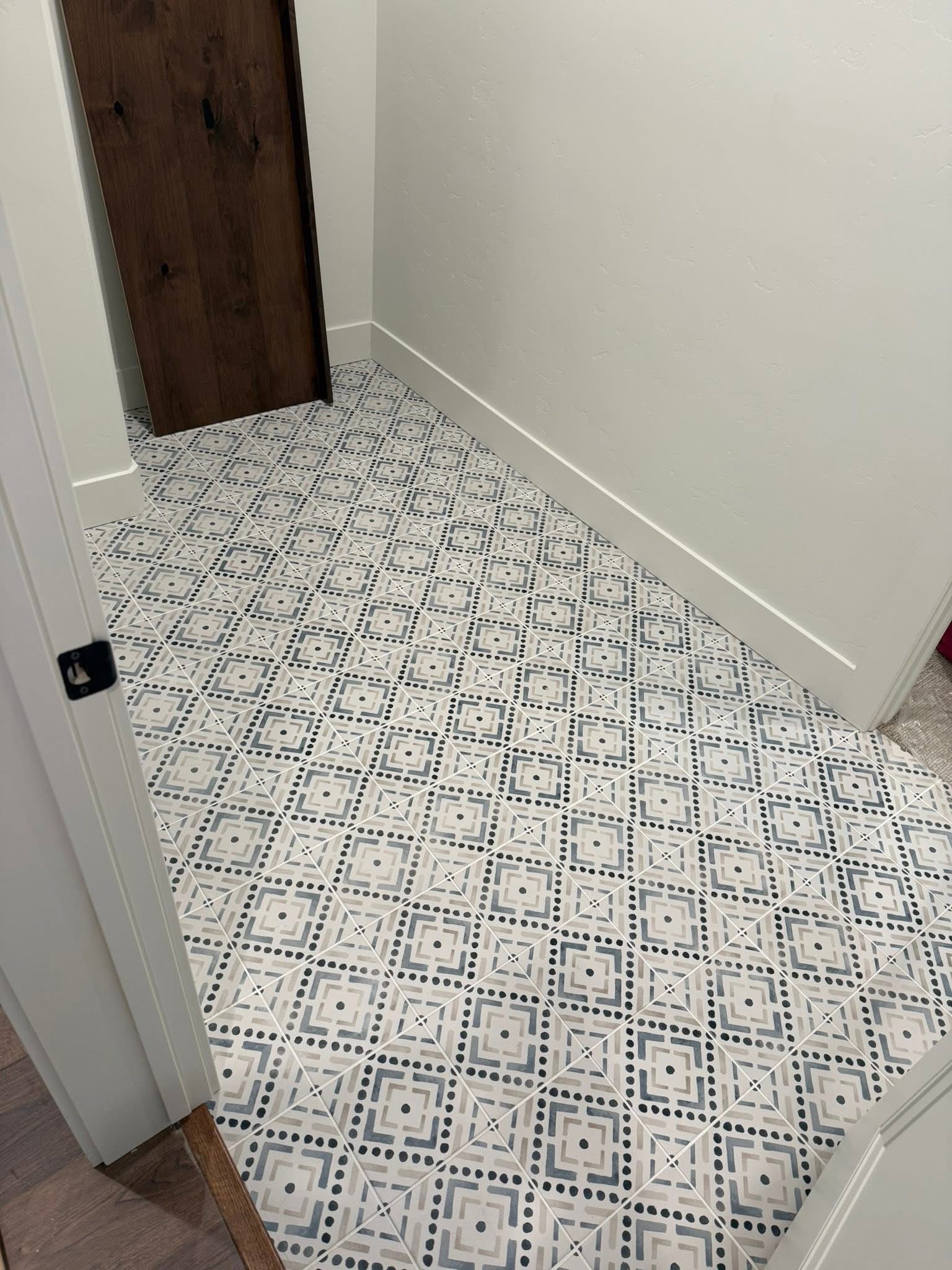 Tile Floor — After