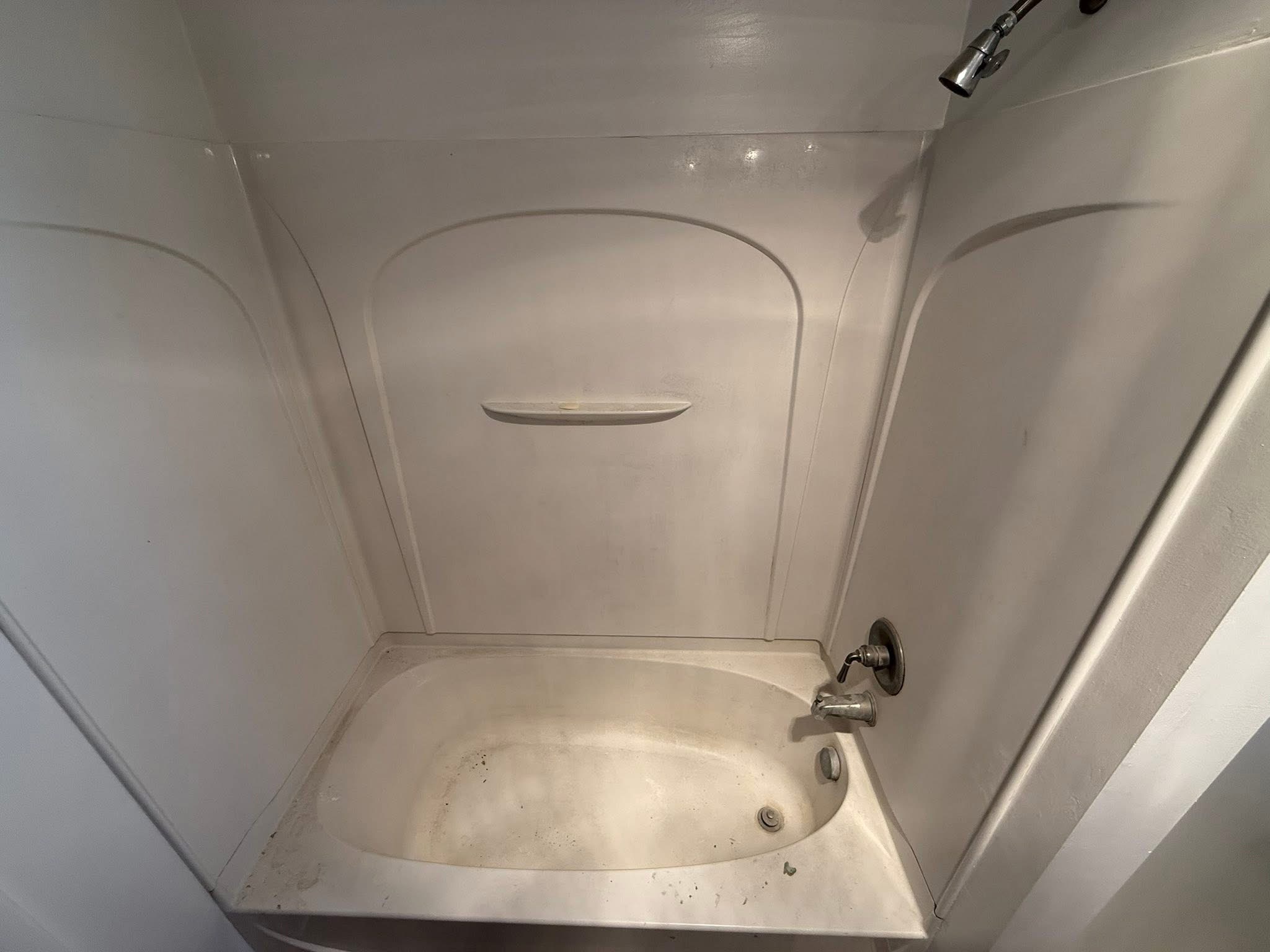 Bathtub & Shower — Before