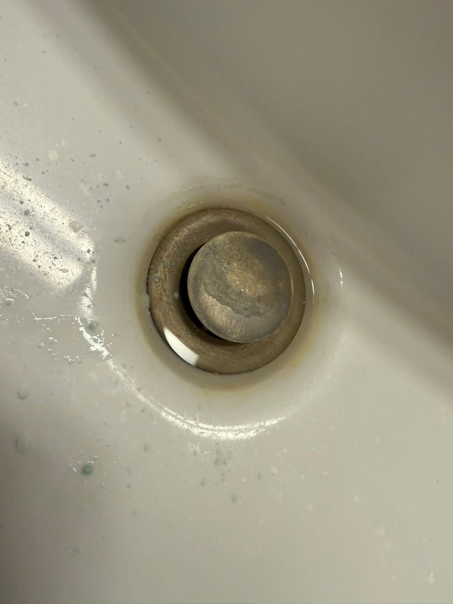 Sink Drain — Before