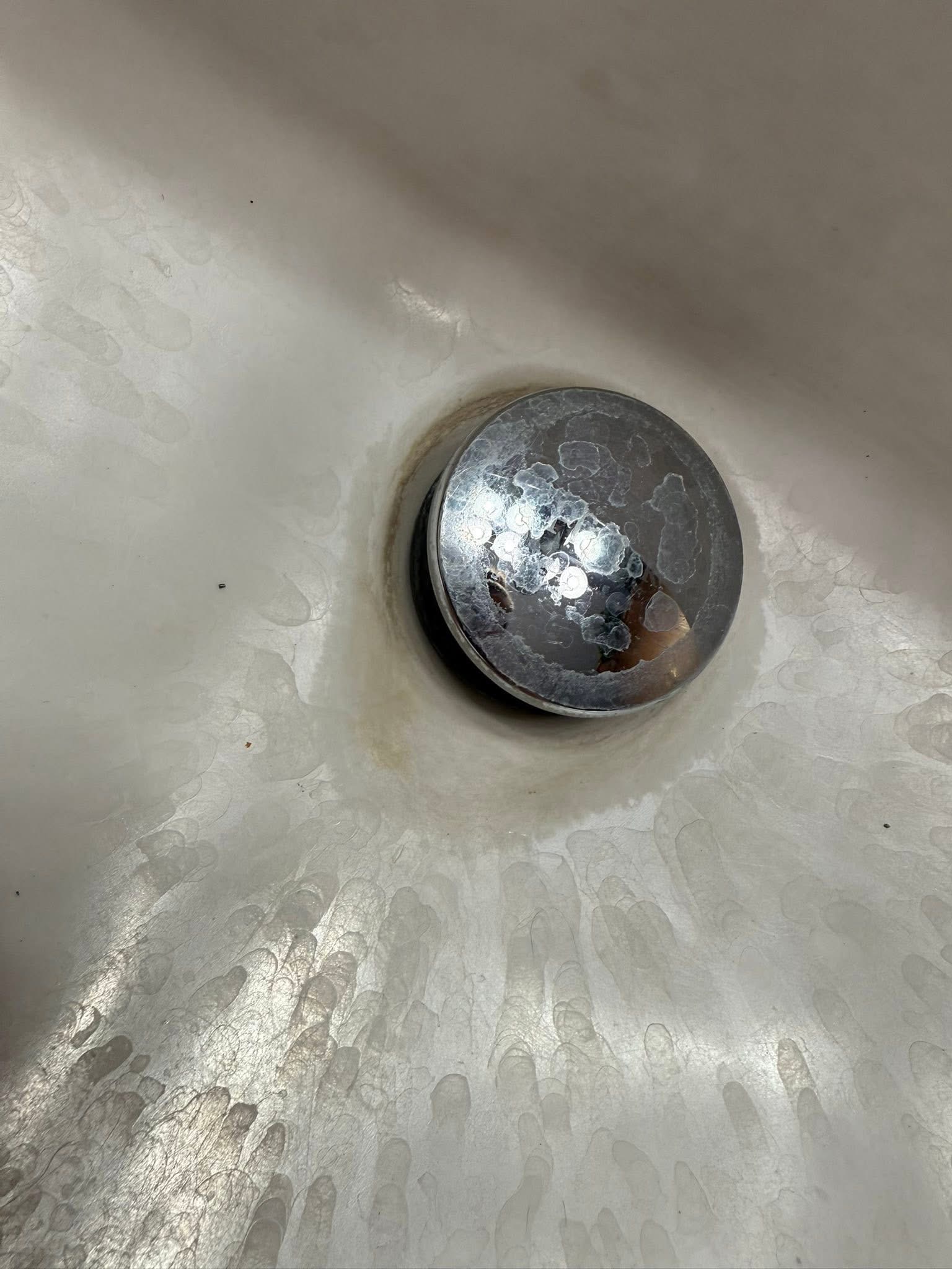 Tub Drain — Before